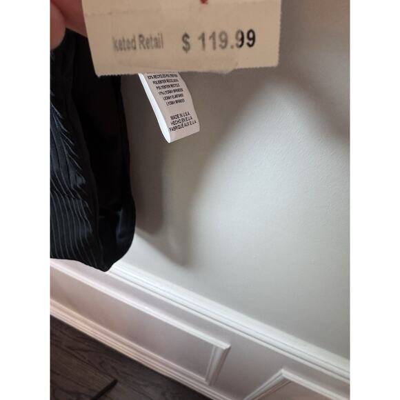 Vitamin A One-Piece Swimsuit Black Tie Back Womens Size XL NWT - Picture 10 of 11